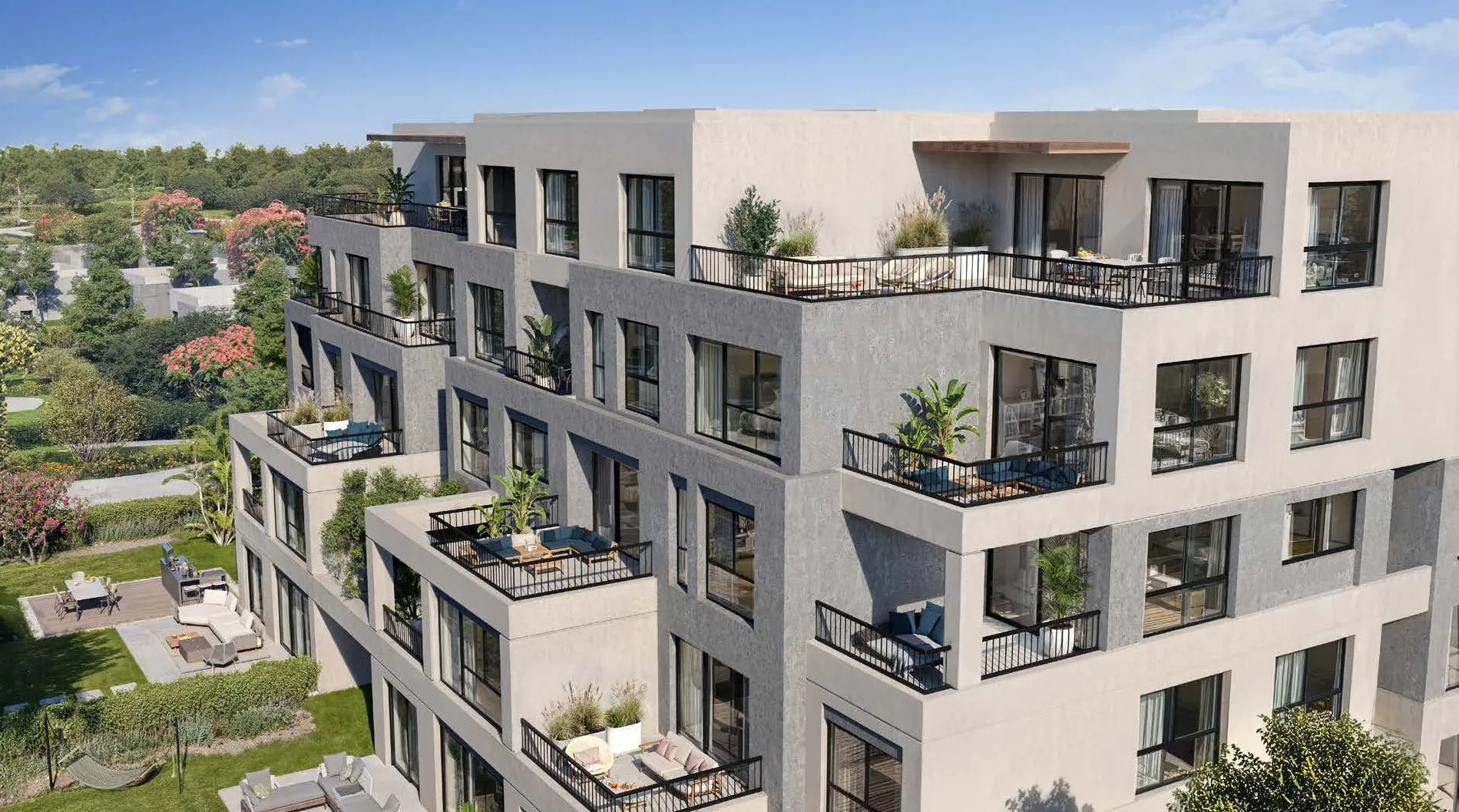 Apartment for sale in Park Central in Mostakbal City of 124 m² with 2 bedrooms