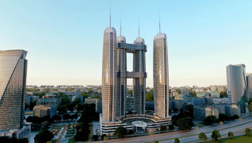 Office for sale in Nile Business City in New Capital City of 52 m² with 0 bedrooms