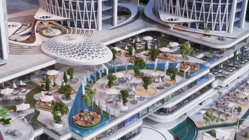 Office for sale in Nile Business City in New Capital City of 52 m² with 0 bedrooms