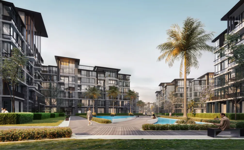 Apartment for sale in The View Waterway in El Lotus of 205 m² with 3 bedrooms