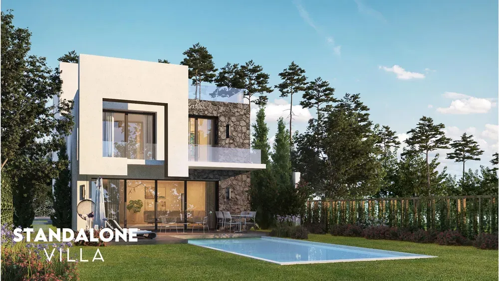 Villa for sale in Il Bosco New Capital in New Capital City of 393 m² with 3 bedrooms