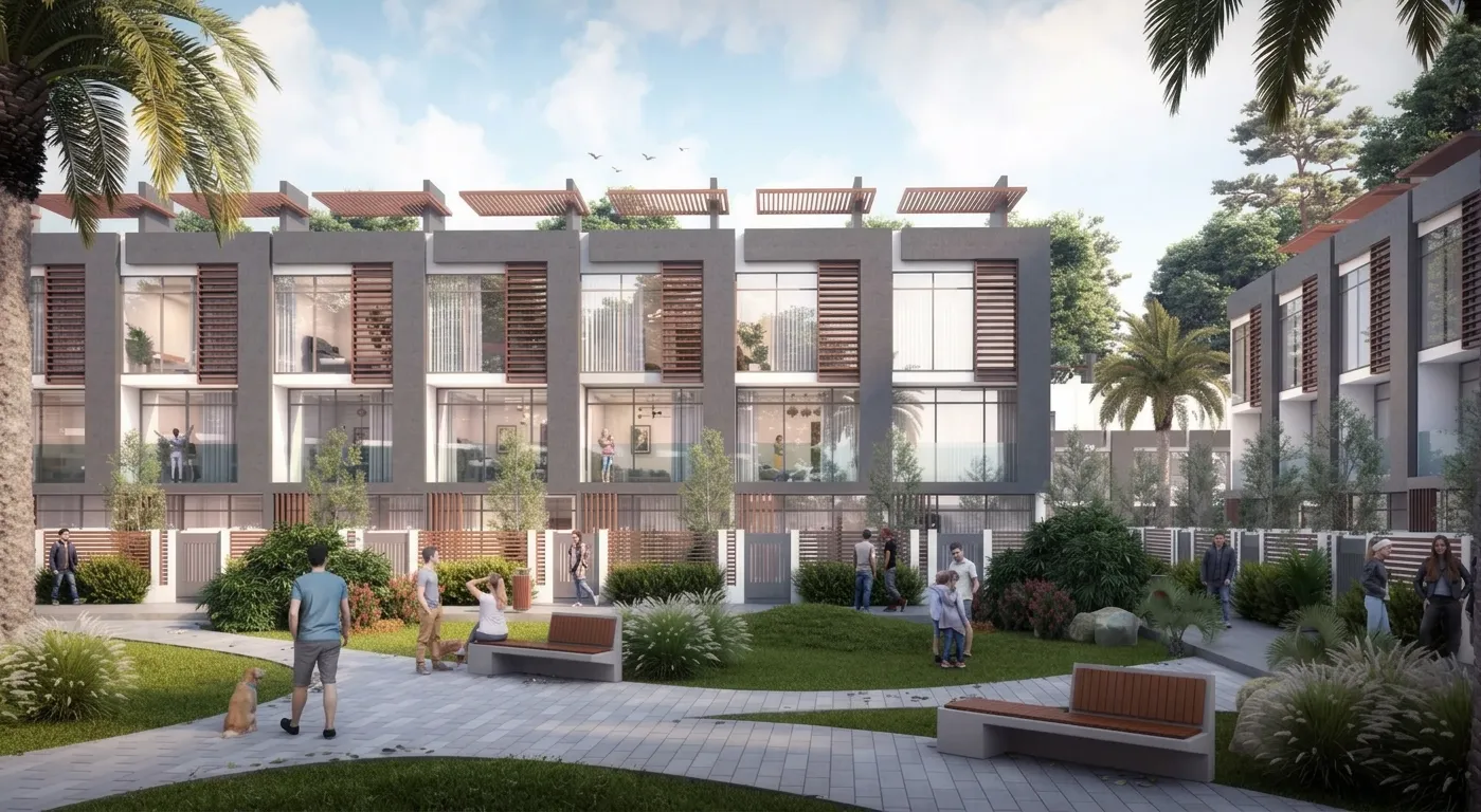Townhouse for sale in Montenapoleone in Mostakbal City of 218 m² with 4 bedrooms