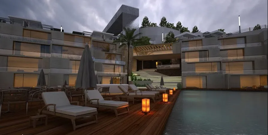Chalet for sale in Ein Hills in Ain Sokhna of 103 m² with 2 bedrooms