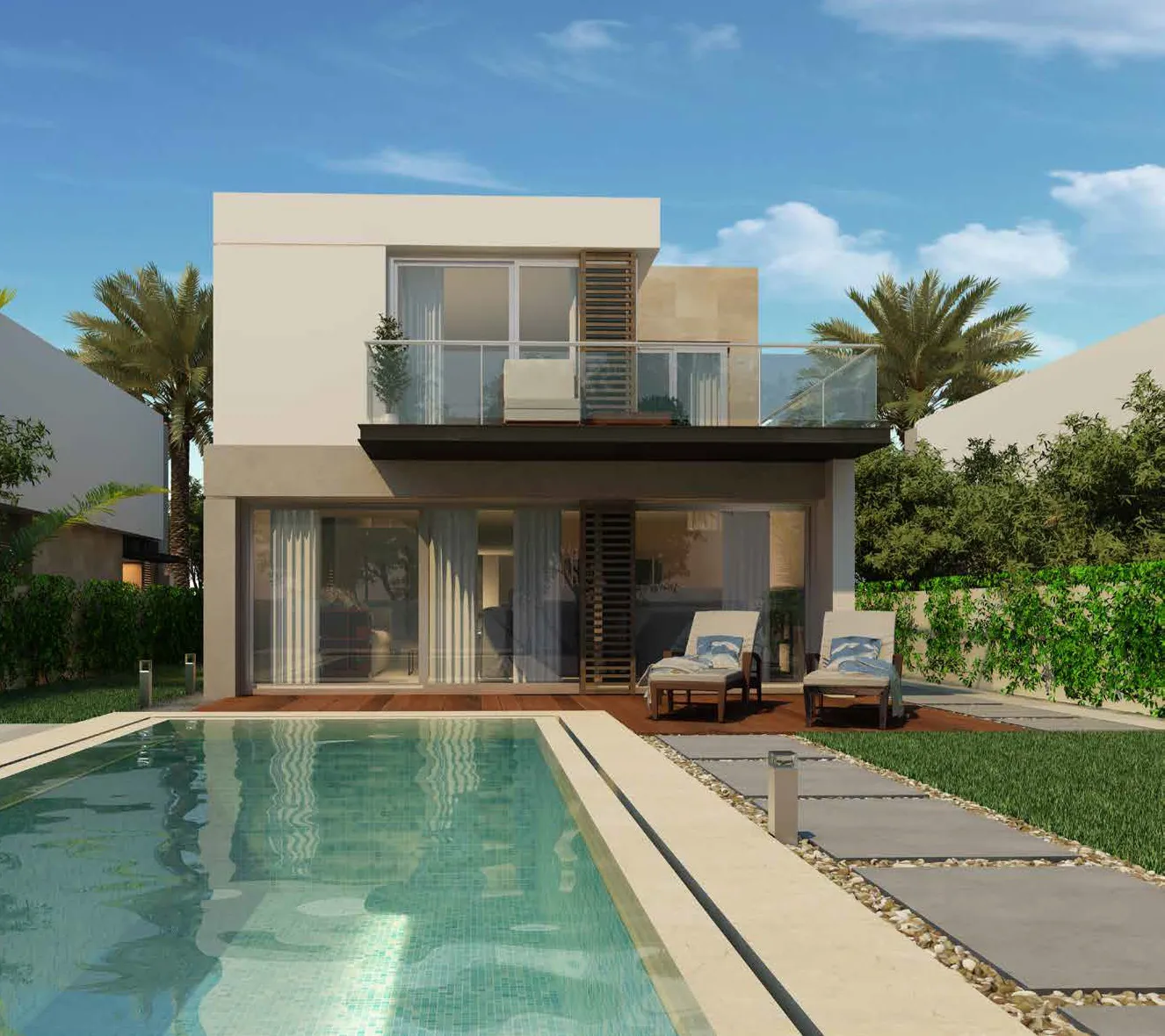 Villa for sale in Hacienda West in Ras El Hekma of 554 m² with 6 bedrooms