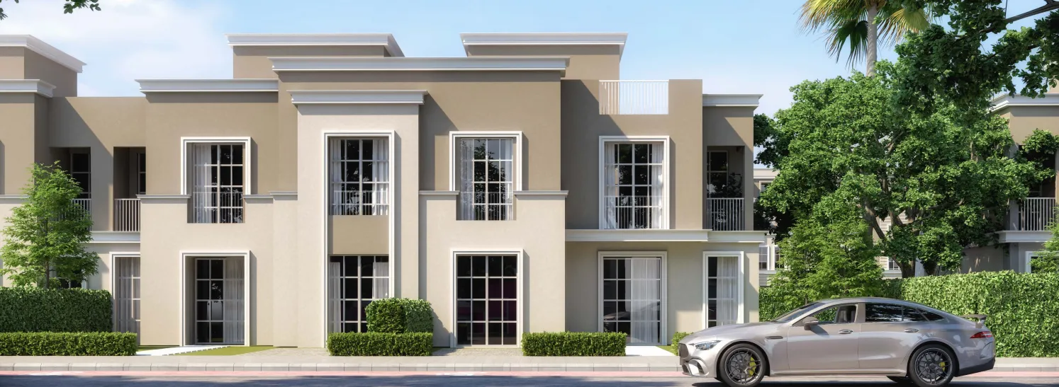 Townhouse for sale in The Butterfly in Mostakbal City of 212 m² with 4 bedrooms