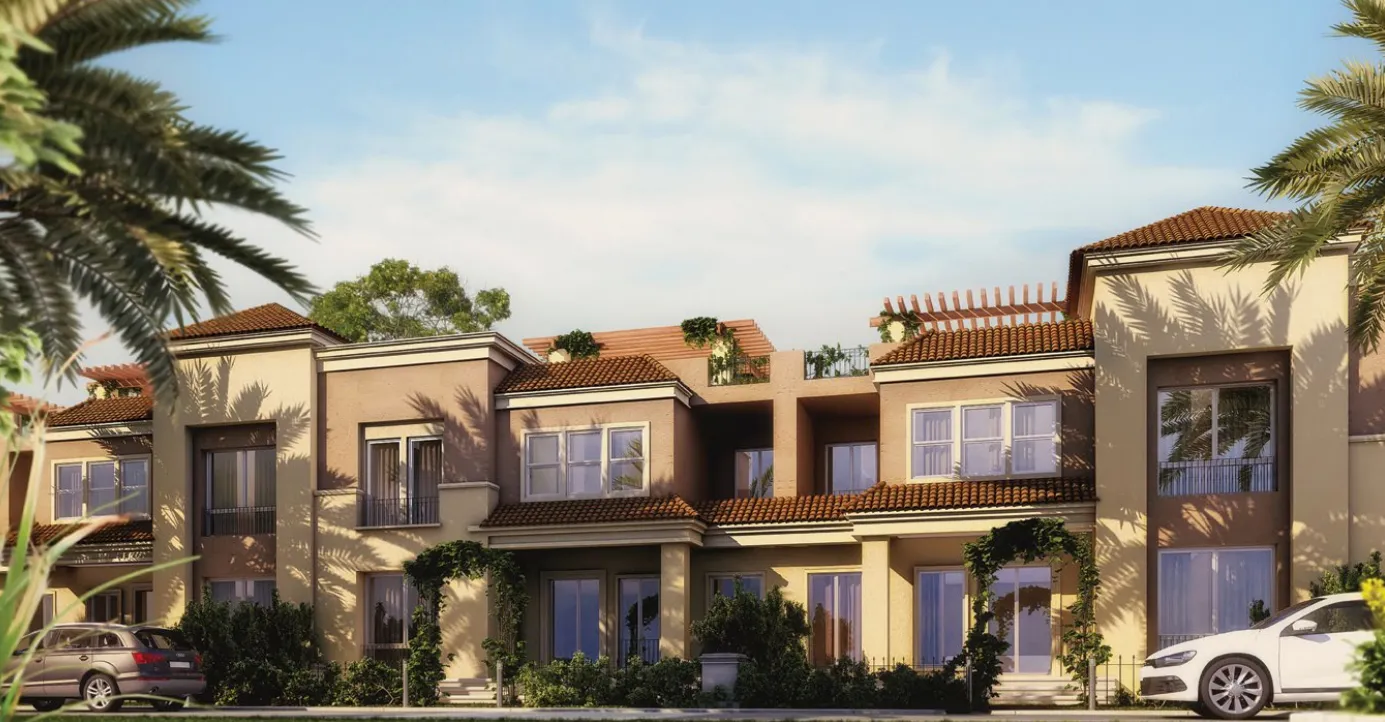 Duplex for sale in Sarai in New Cairo of 239 m² with 3 bedrooms