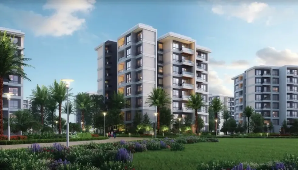 Apartment for sale in Noor Capital Gardens in New Capital Gardens of 96 m² with 2 bedrooms