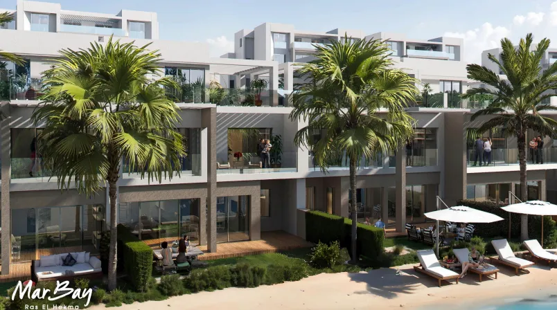 Townhouse for sale in Mar Bay - Ras El Hekma in Ras El Hekma of 175 m² with 4 bedrooms