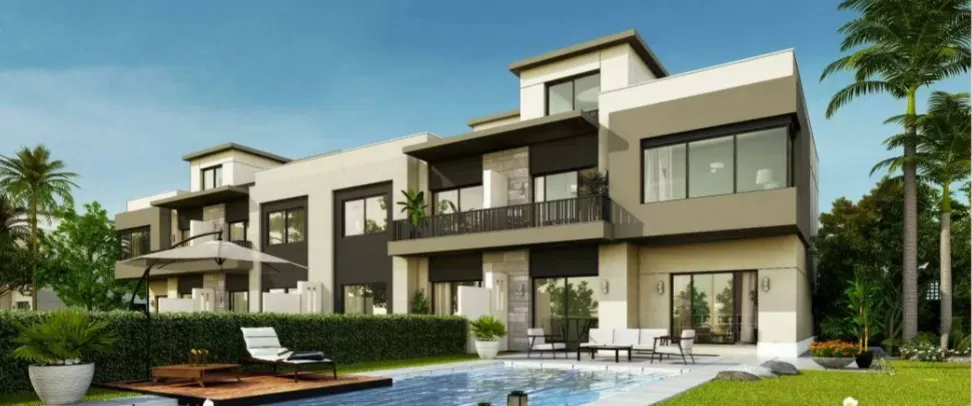 Villa for sale in Swanlake Residences in New Cairo of 547 m² with 4 bedrooms