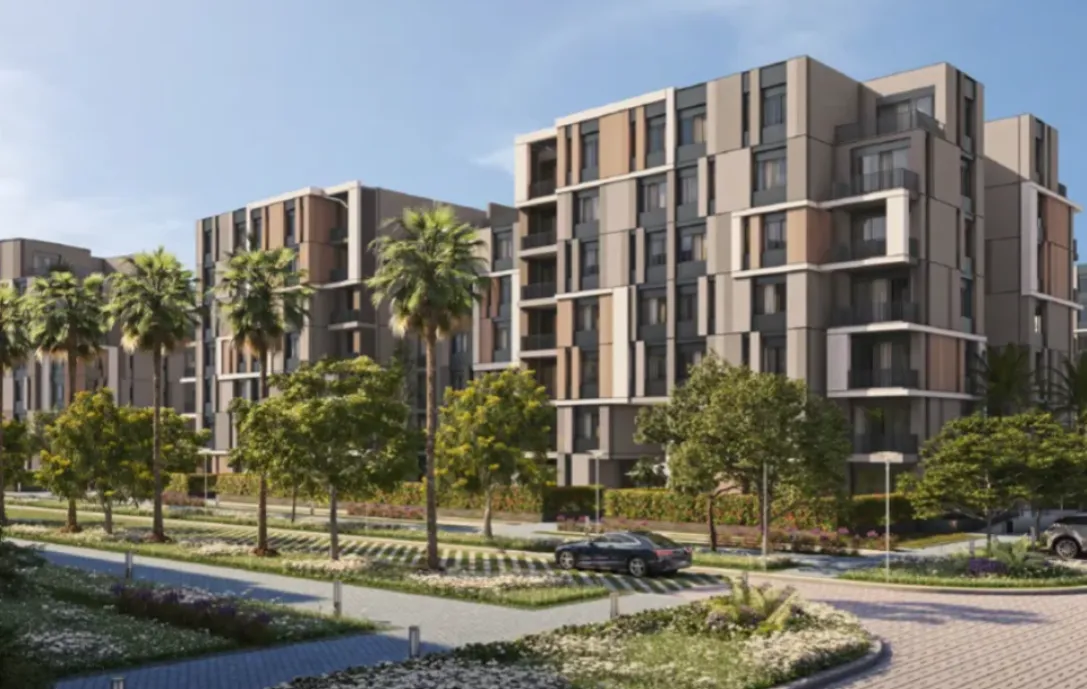 Apartment for sale in Swanlake Residences in New Cairo of 127 m² with 2 bedrooms