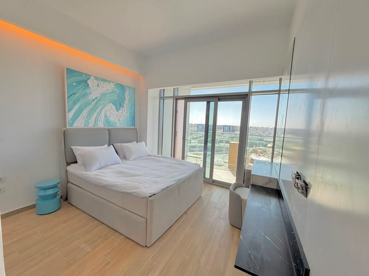 Apartment for sale in The Gate - New Alamein in Al Alamein of 89 m² with 1 bedrooms
