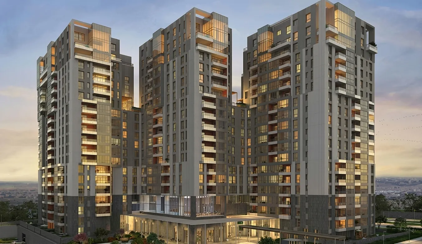 Apartment for sale in AEON Towers in 6th of October City of 100 m² with 1 bedrooms