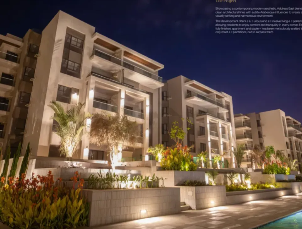 Apartment for sale in Address East in New Cairo of 167 m² with 3 bedrooms