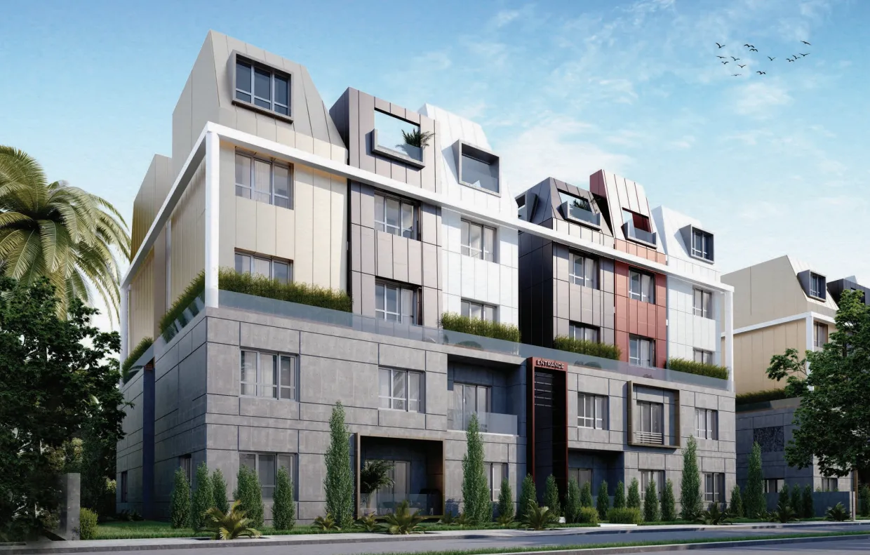 Duplex for sale in Bloomfields in Mostakbal City of 224 m² with 3 bedrooms