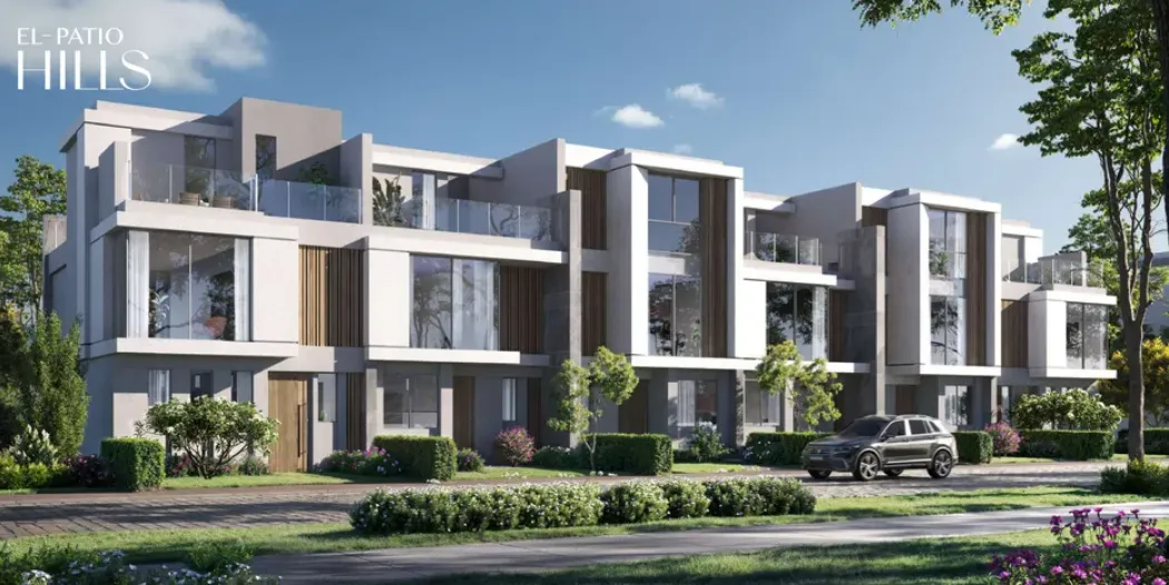 Townhouse for sale in El Patio Hills in 6th settlement of 195 m² with 4 bedrooms