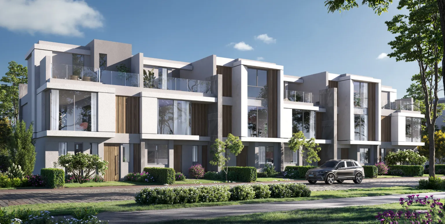 Townhouse for sale in El Patio Hills in 6th settlement of 195 m² with 4 bedrooms