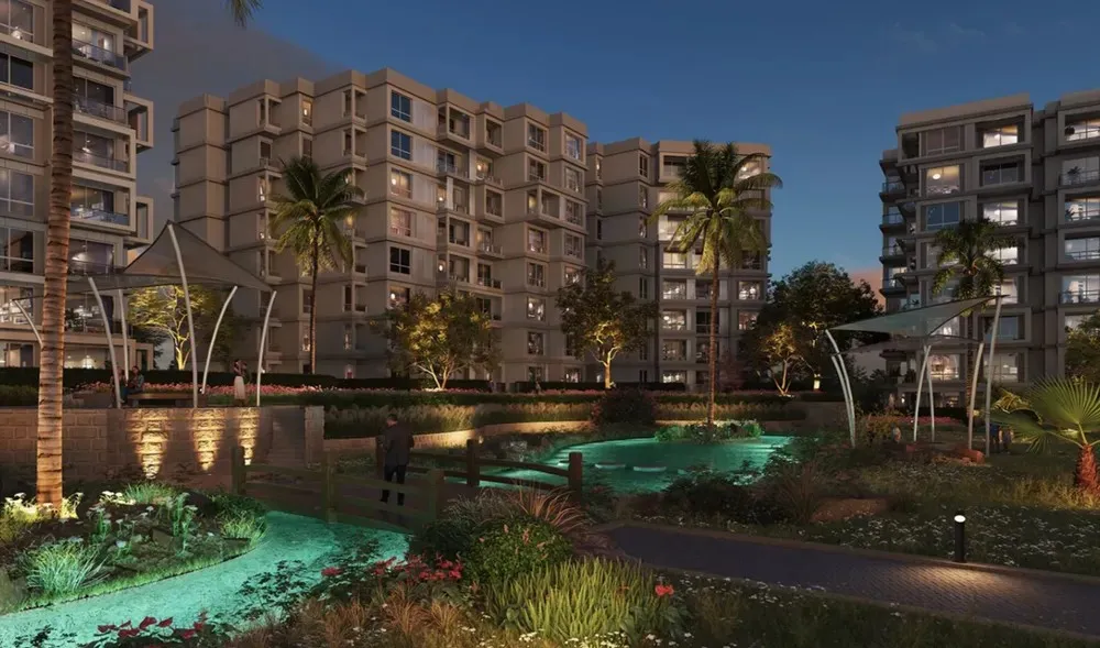 Apartment for sale in Entrada in New Capital City of 167 m² with 2 bedrooms
