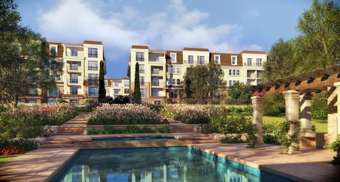 Apartment for sale in Sarai in New Cairo of 153 m² with 3 bedrooms