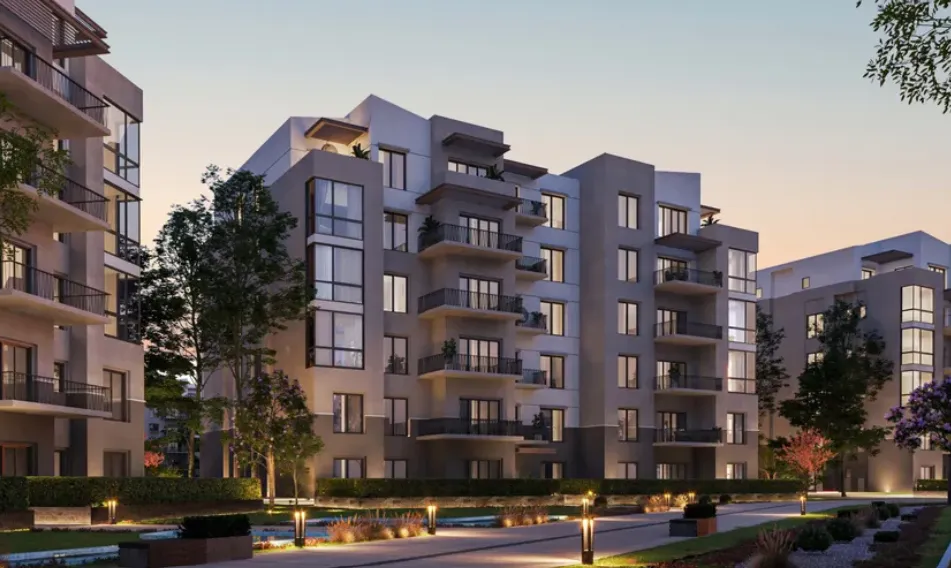 Apartment for sale in Parkway Residence - Hyde Park in New Cairo of 116 m² with 2 bedrooms
