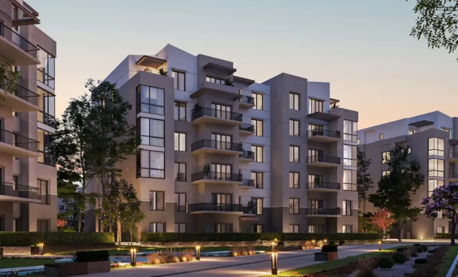 Apartment for sale in Parkway Residence - Hyde Park in New Cairo of 116 m² with 2 bedrooms