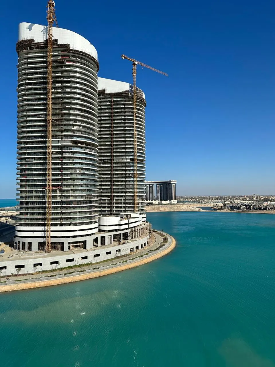 Apartment for sale in North Edge New Alamein in Al Alamein of 90 m² with 1 bedrooms