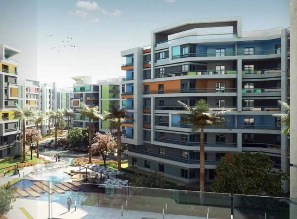 Apartment for sale in IL Mondo  in New Capital City of 132 m² with 2 bedrooms