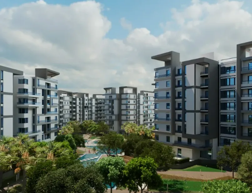 Apartment for sale in IL Mondo  in New Capital City of 132 m² with 2 bedrooms