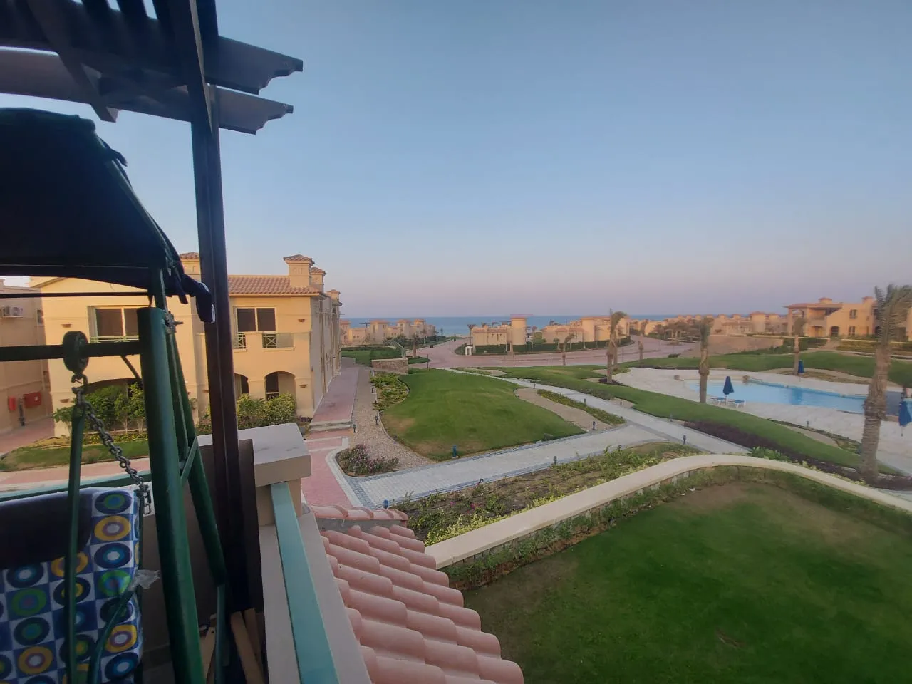 Chalet for sale in La Vista Gardens in Ain Sokhna of 110 m² with 2 bedrooms