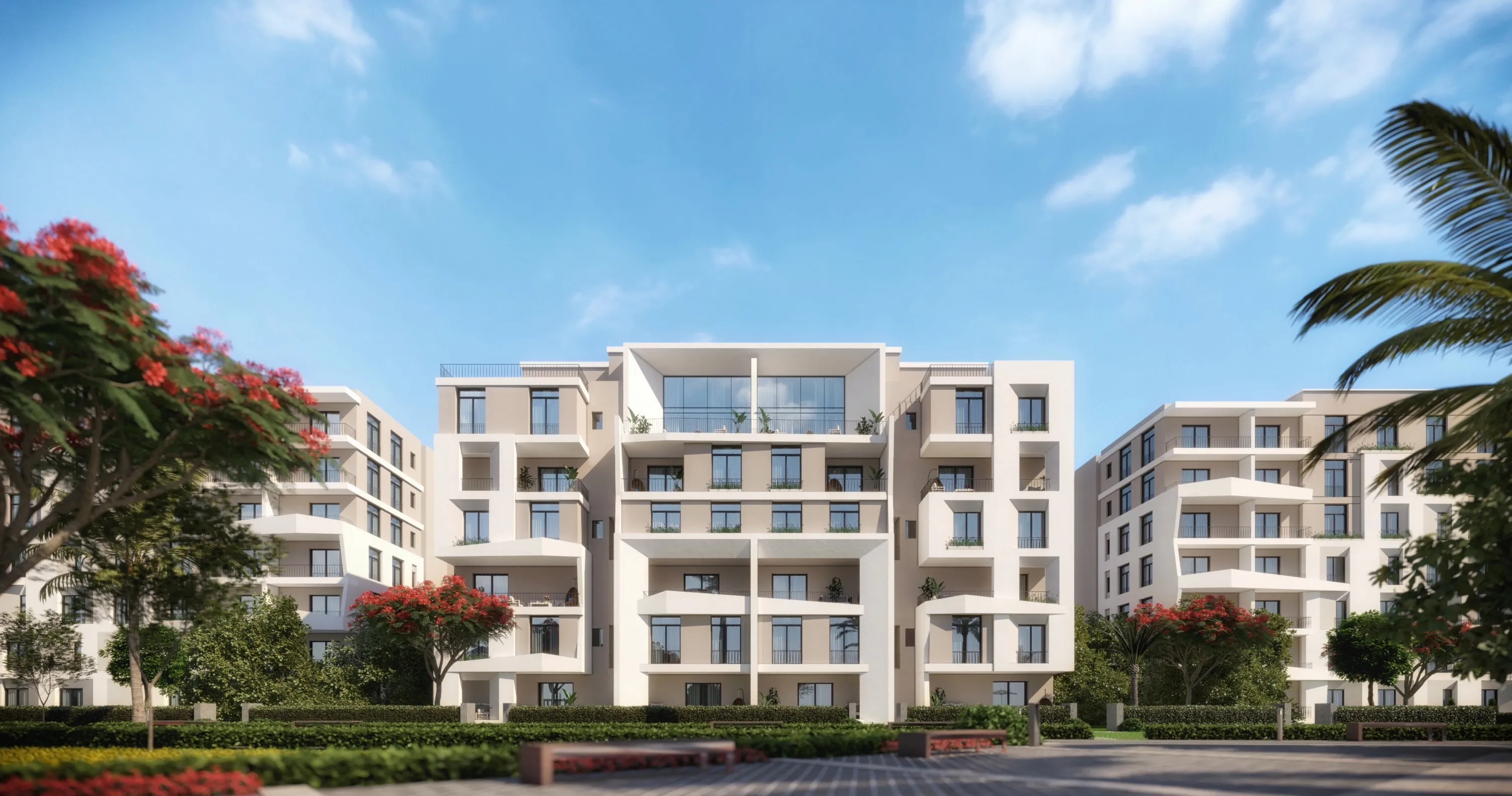Apartment for sale in Taj City in New Cairo of 159 m² with 3 bedrooms