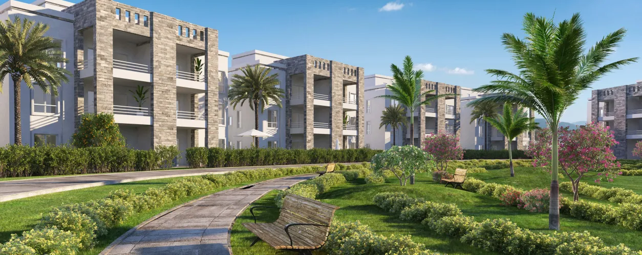 Chalet for sale in Amwaj in Sidi Abdel Rahman of 125 m² with 3 bedrooms