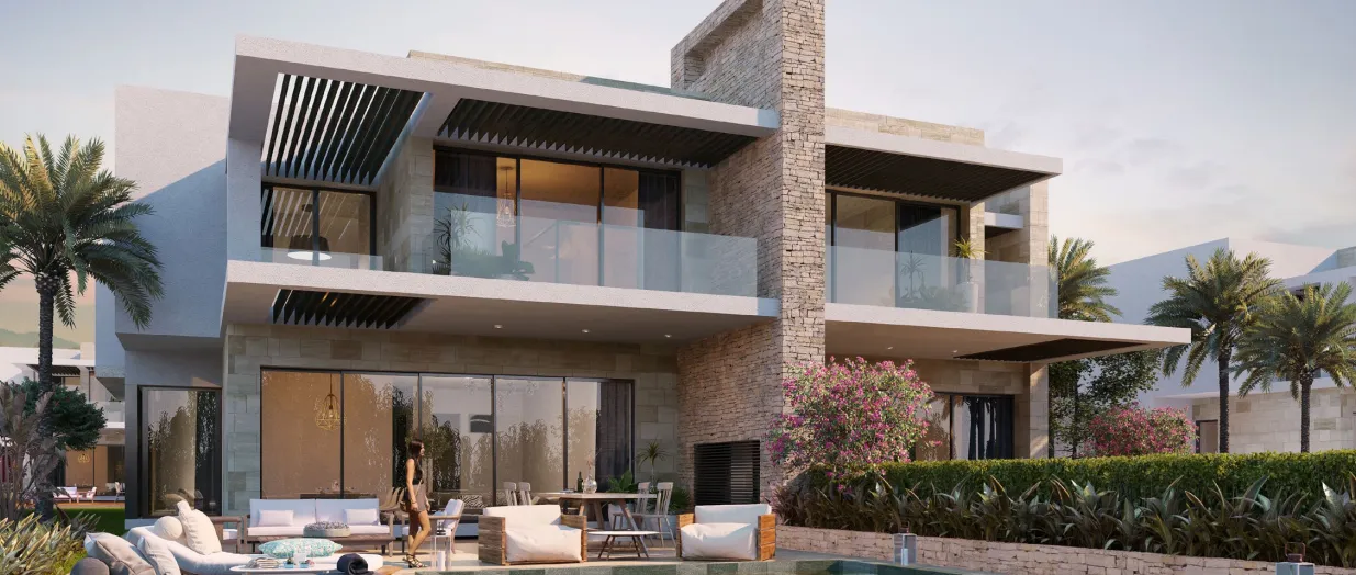 Twinhouse for sale in Silversands in Sidi Heneish of 310 m² with 4 bedrooms