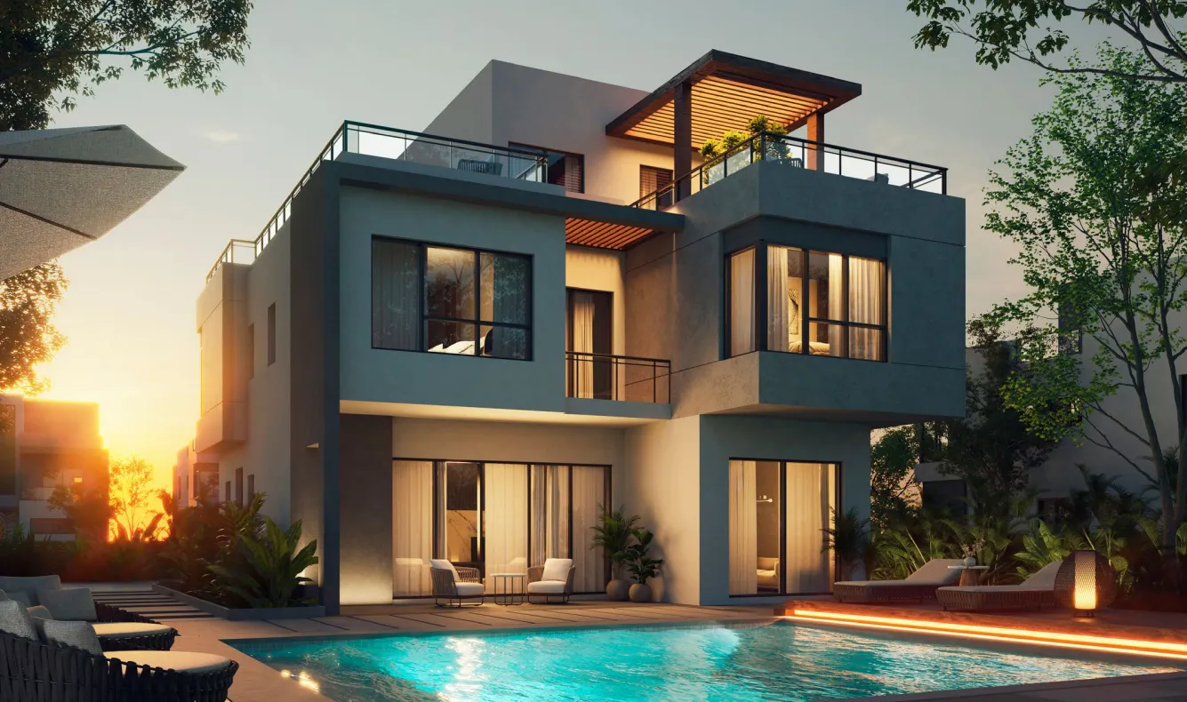 Villa for sale in The Crown in 6th of October City of 320 m² with 4 bedrooms