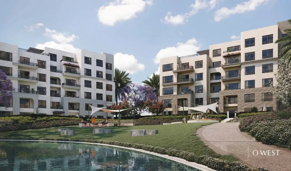 Apartment for sale in O West Orascom in October Gardens of 84 m² with 1 bedrooms