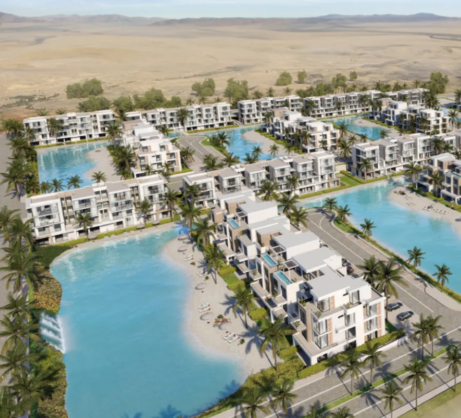 Chalet for sale in The Waterway North Coast in Al Dabaa of 68 m² with 1 bedrooms
