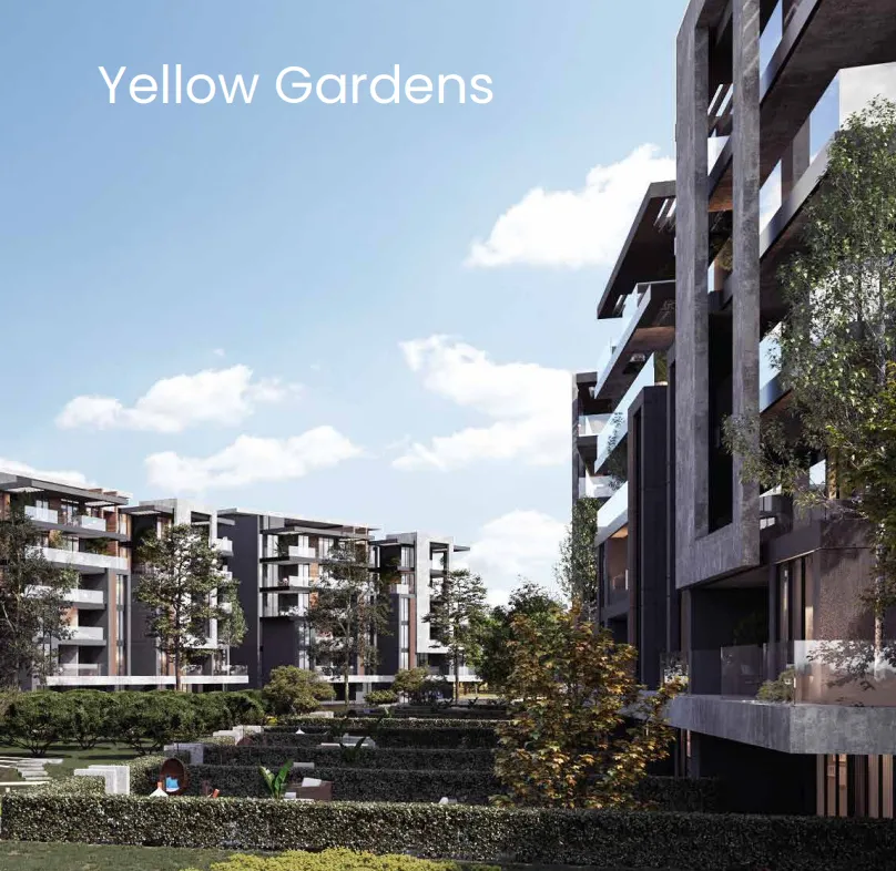 Apartment for sale in Yellow Residence in New Cairo of 127 m² with 2 bedrooms