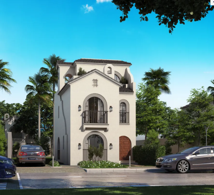 Villa for sale in Sarai in New Cairo of 206 m² with 2 bedrooms
