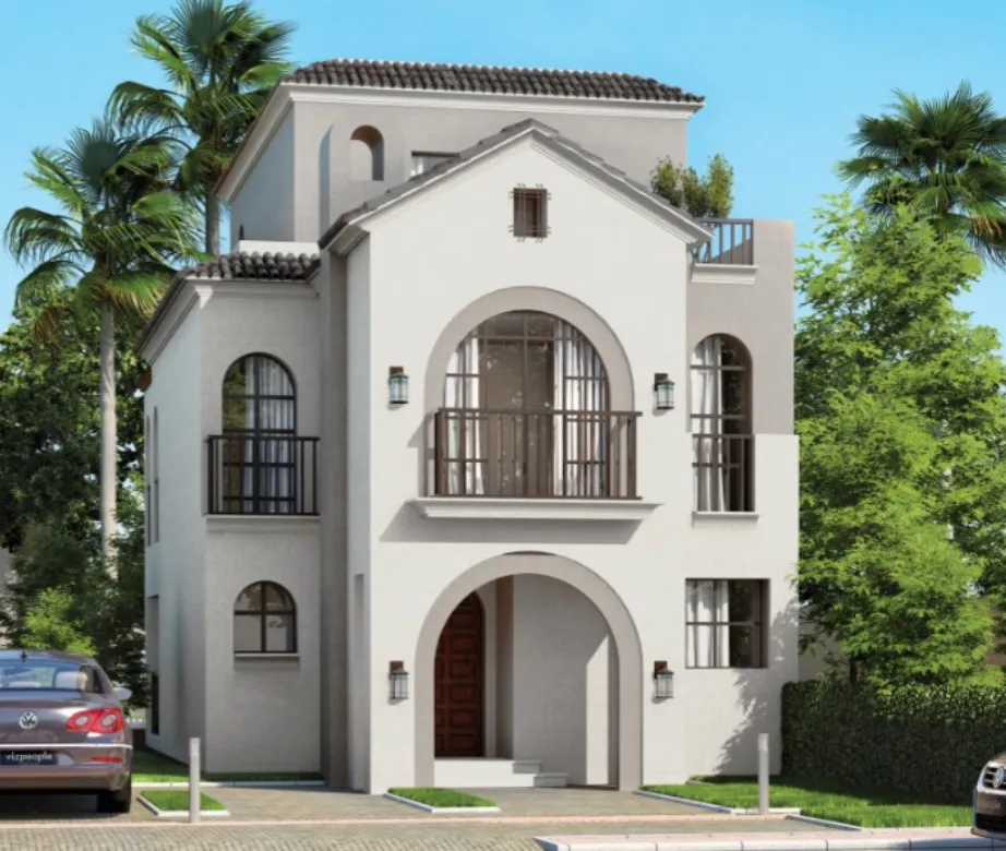 Villa for sale in Sarai in New Cairo of 237 m² with 3 bedrooms