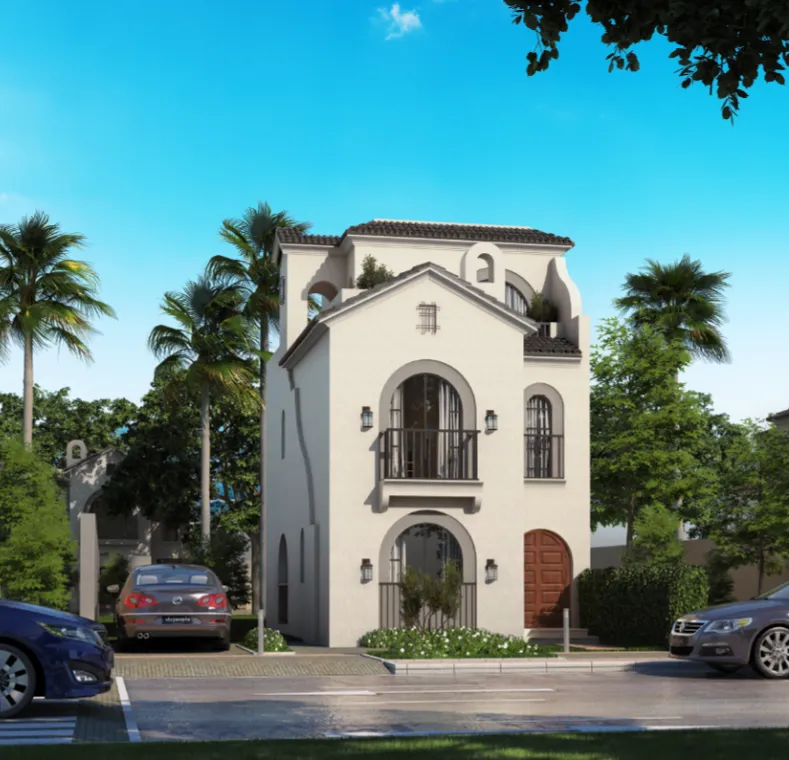Villa for sale in Sarai in New Cairo of 237 m² with 3 bedrooms