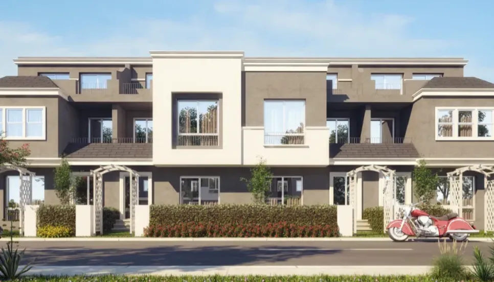 Townhouse for sale in Sarai in New Cairo of 174 m² with 3 bedrooms