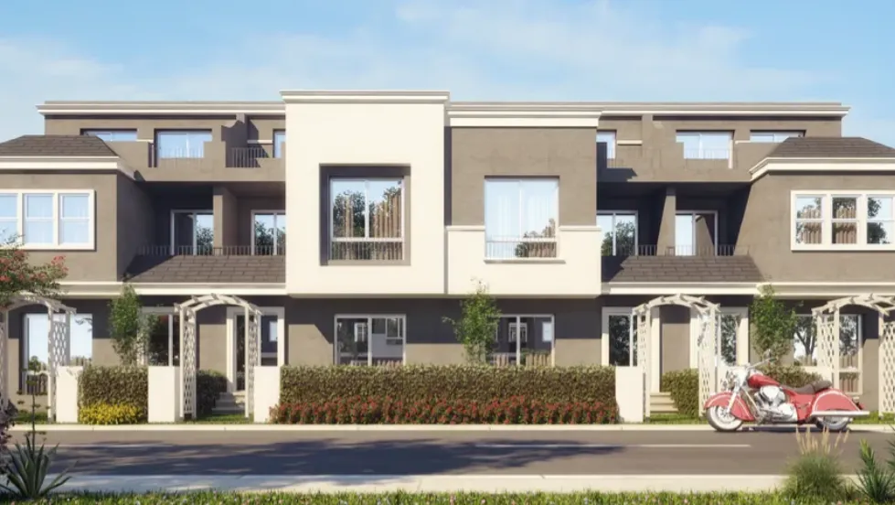 Townhouse for sale in Sarai in New Cairo of 174 m² with 3 bedrooms