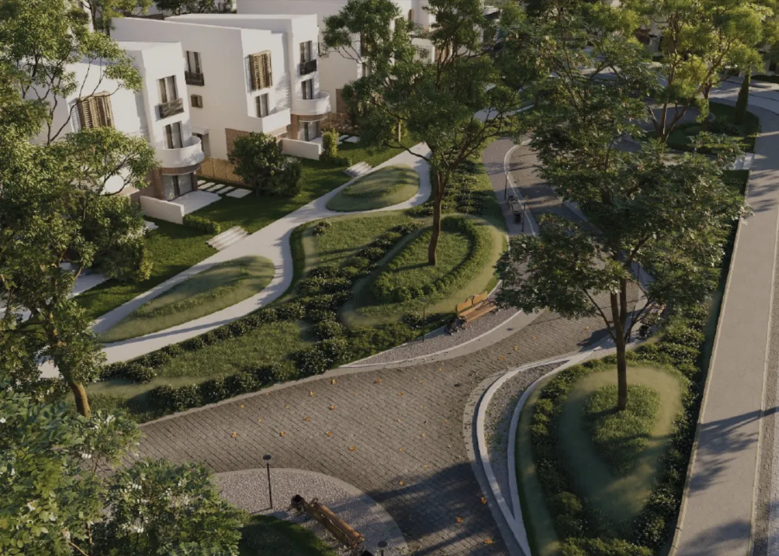 Twinhouse for sale in Scenes in Mostakbal City of 185 m² with 4 bedrooms