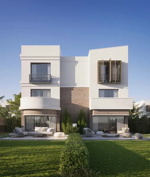 Twinhouse for sale in Scenes in Mostakbal City of 185 m² with 4 bedrooms