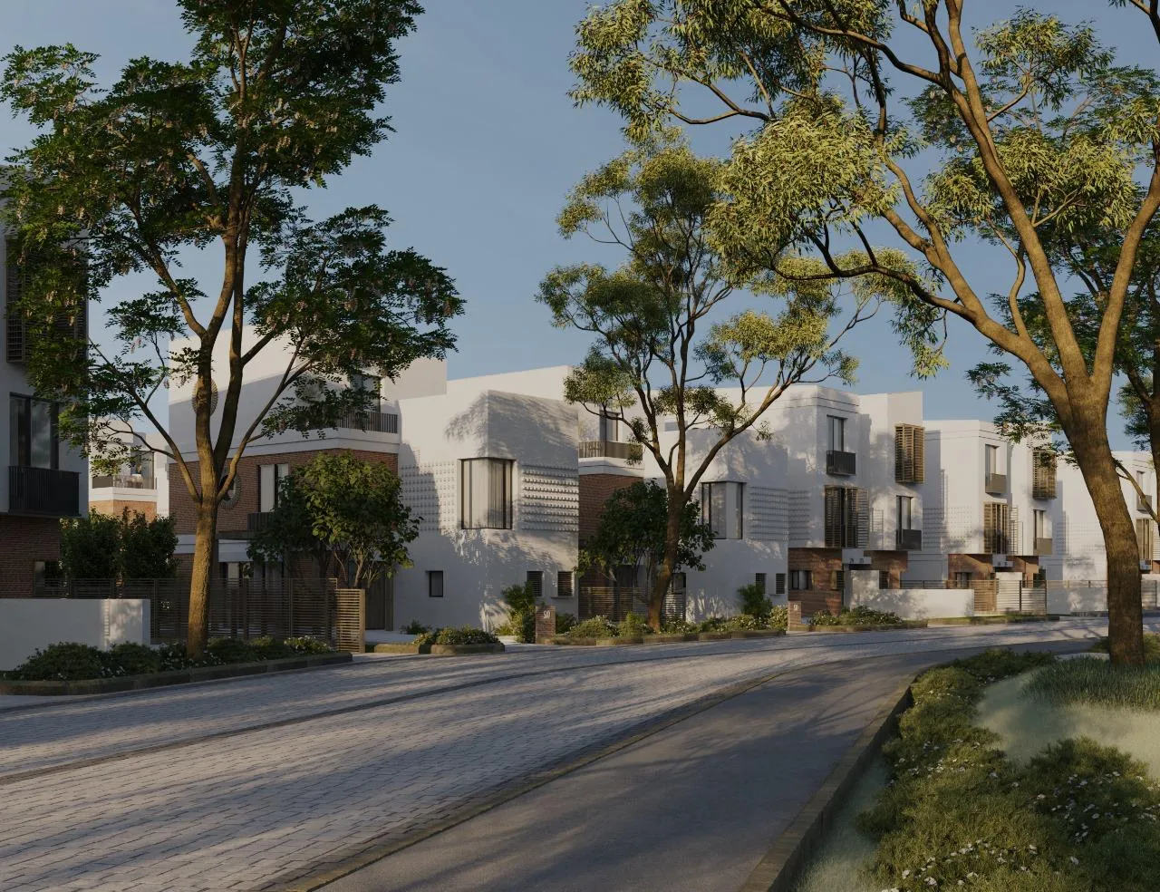 Twinhouse for sale in Scenes in Mostakbal City of 185 m² with 4 bedrooms