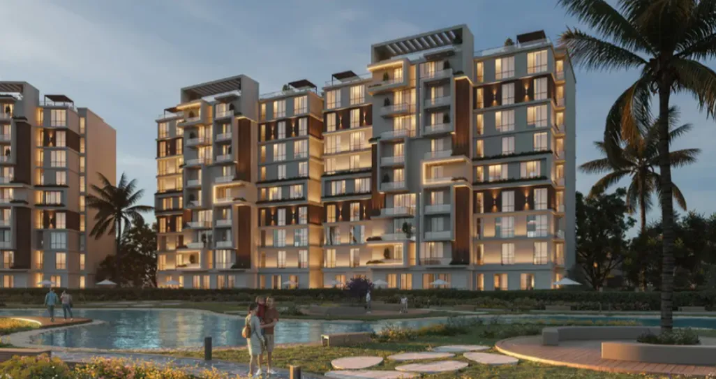 Apartment for sale in Lagoons New Capital in New Capital City of 147 m² with 3 bedrooms