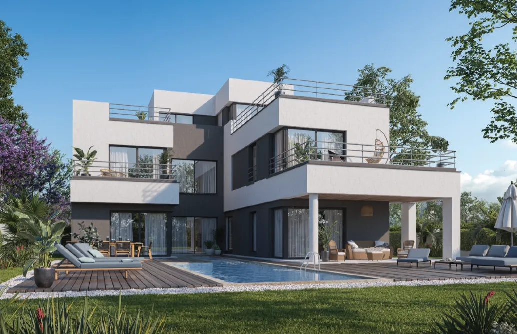 Villa for sale in Palm Hills New Cairo in New Cairo of 385 m² with 5 bedrooms