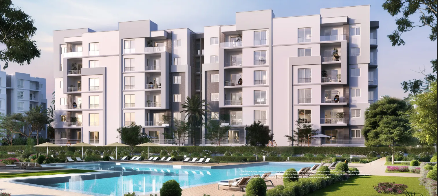 Apartment for sale in Westview Residence in New Zayed of 130 m² with 3 bedrooms