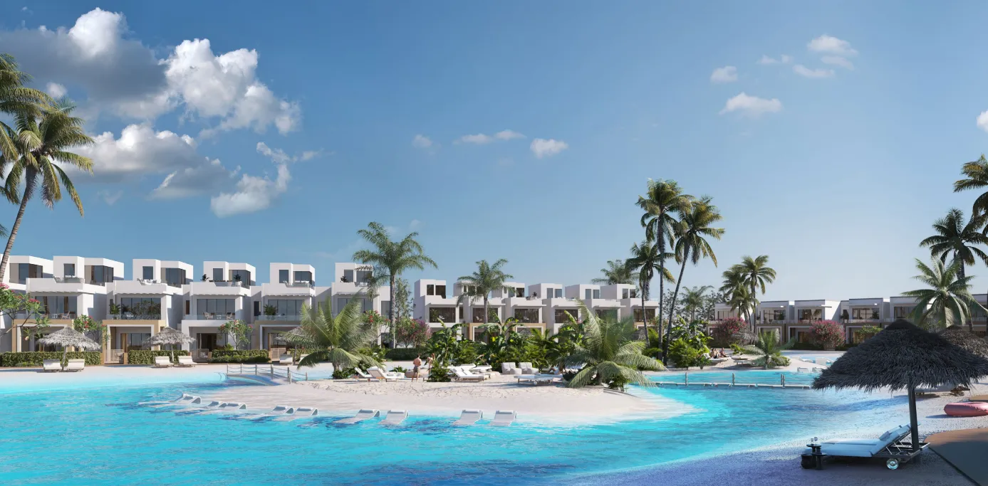 Townhouse for sale in Hyde Park North - Seashore in Ras El Hekma of 175 m² with 3 bedrooms