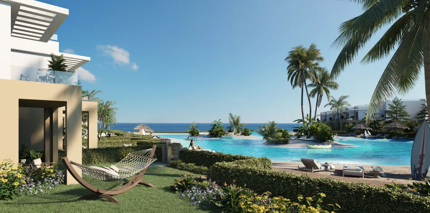 Townhouse for sale in Hyde Park North - Seashore in Ras El Hekma of 175 m² with 3 bedrooms