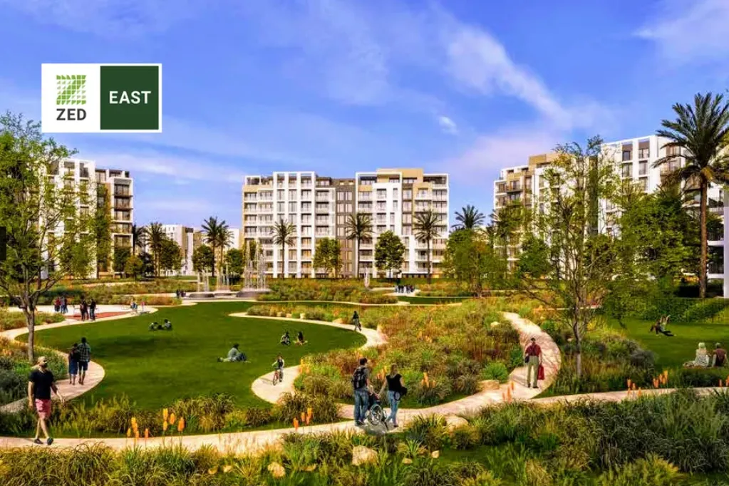 Apartment for sale in ZED East in 6th settlement of 139 m² with 3 bedrooms