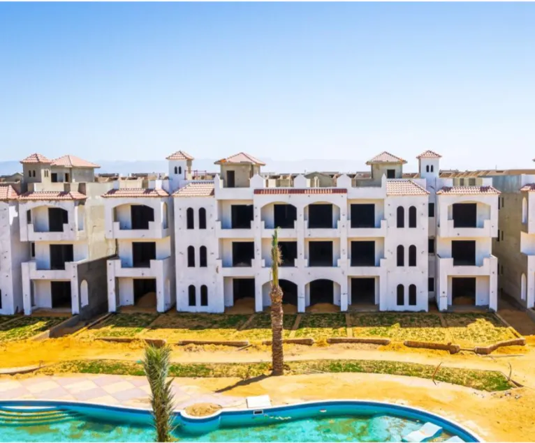 Chalet for sale in Lasirena Palm Beach in Ain Sokhna of 115 m² with 3 bedrooms